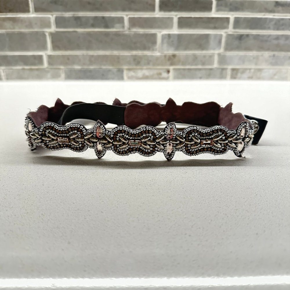 Altar'd State Silver Gem Rhinestone Belt - NEW